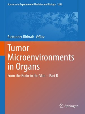 cover image of Tumor Microenvironments in Organs